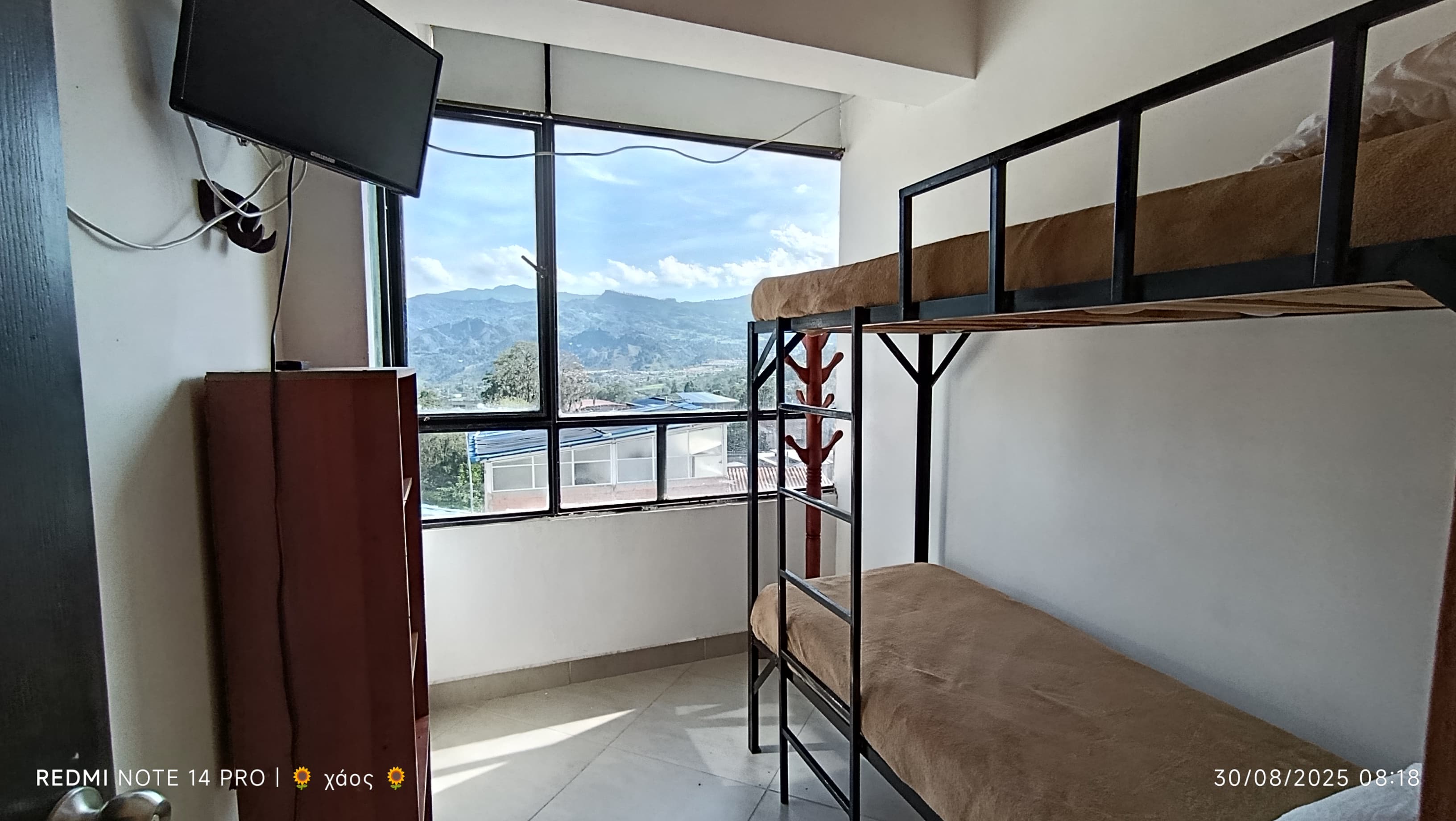 Habitacion compartida tipo hostal